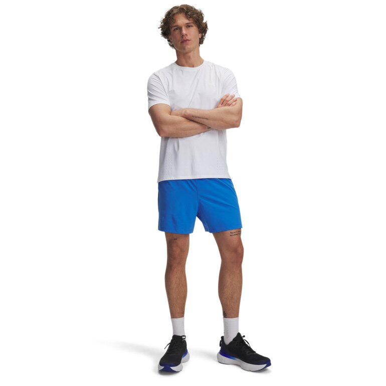 Męskie spodenki do biegania Under Armour UA Launch Pro 5'' Shorts - niebieskie