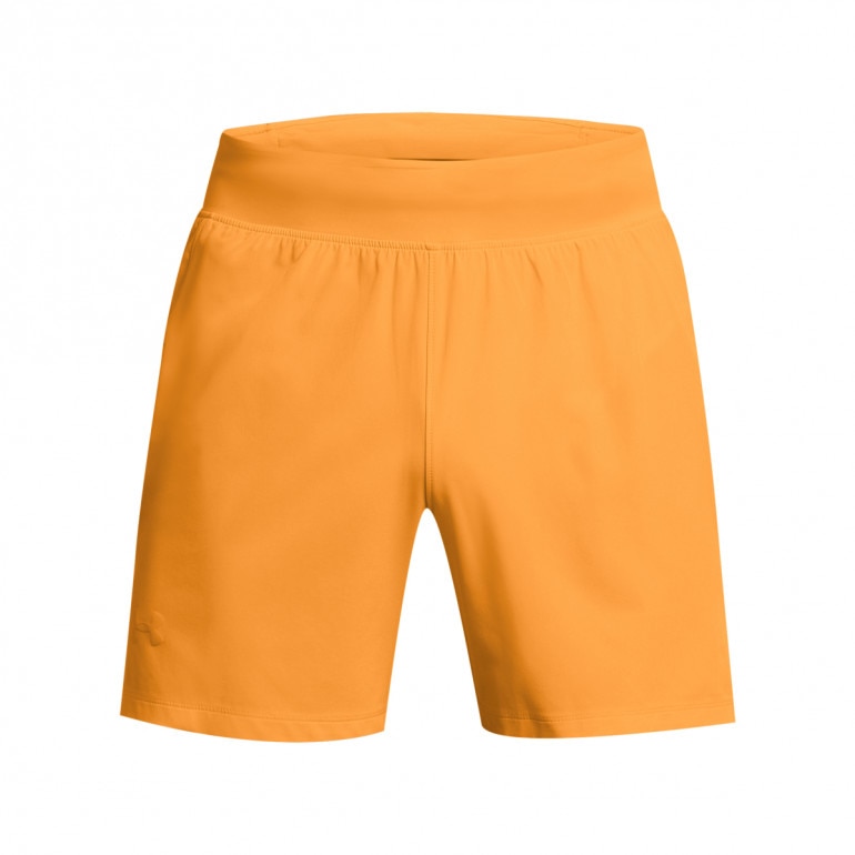 Męskie spodenki do biegania Under Armour UA Launch Pro 5'' Shorts - pomarańczowe