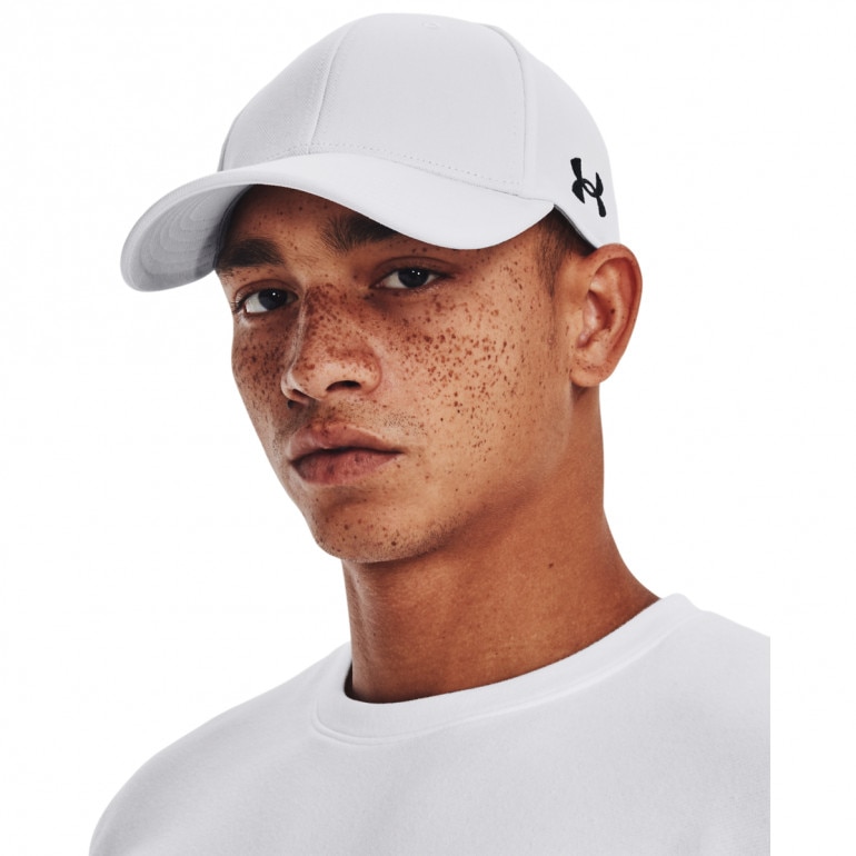 Męska czapka z daszkiem Under Armour Men's UA Team Blitzing - biała