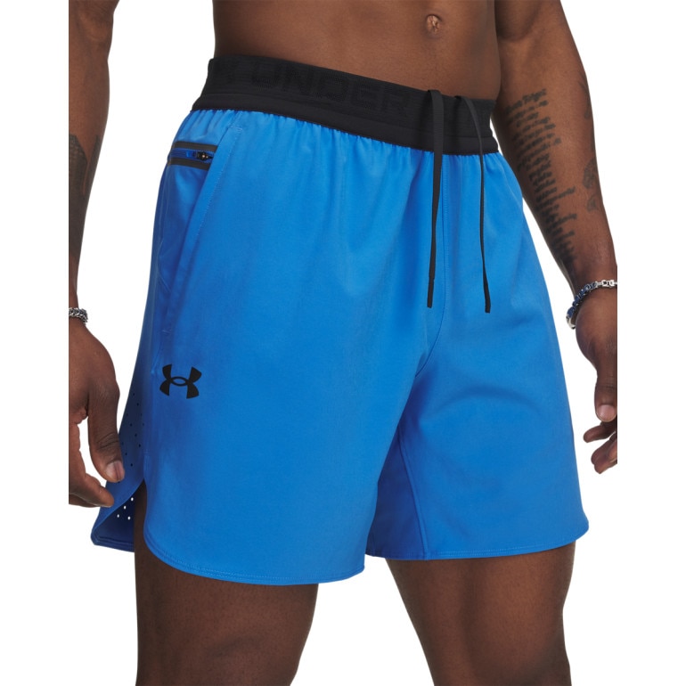 Męskie spodenki treningowe Under Armour UA Vanish Elite Short - niebieskie