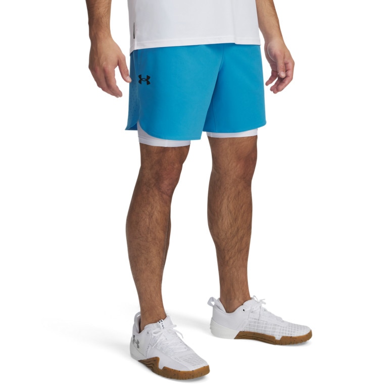 Męskie spodenki treningowe Under Armour UA Vanish Elite Short - niebieskie