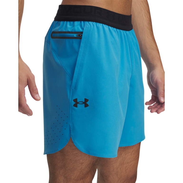 Męskie spodenki treningowe Under Armour UA Vanish Elite Short - niebieskie