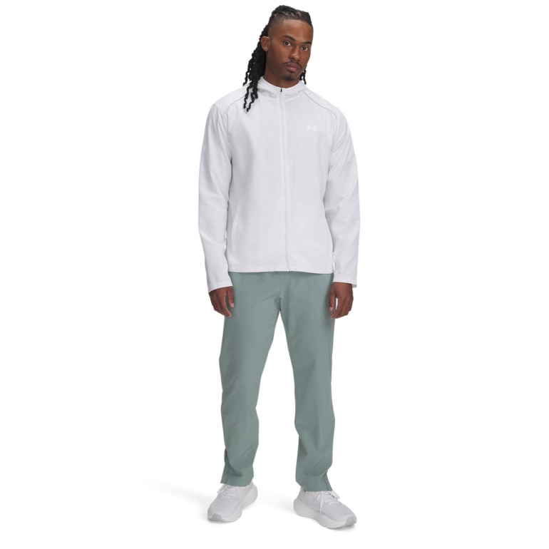 Męskie spodnie do biegania Under Armour UA OutRun the Storm Pants - zielone