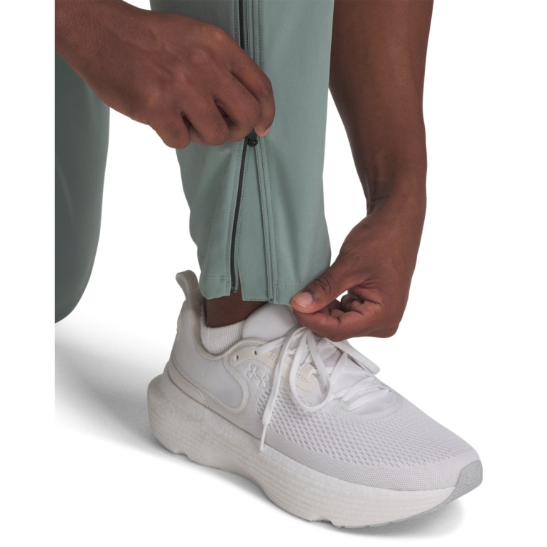Męskie spodnie do biegania Under Armour UA OutRun the Storm Pants - zielone