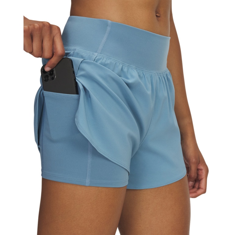 Damskie spodenki treningowe Under Armour UA Vanish 2in1 Short - niebieskie