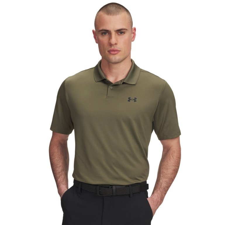 Męska koszulka polo Under Armour UA Matchplay Polo - khaki