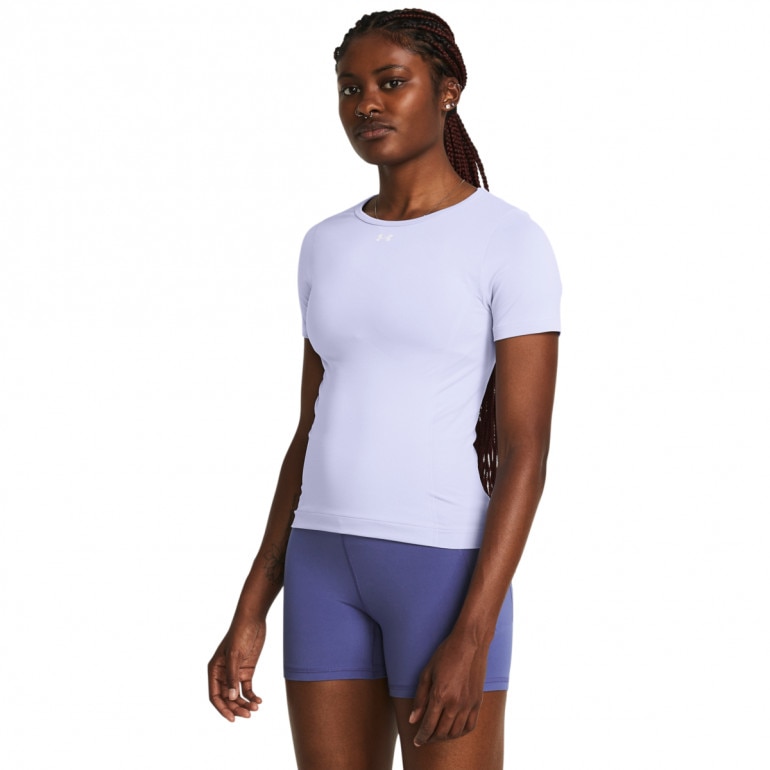 Damska koszulka treningowa Under Armour UA Vanish Seamless SS - fioletowa