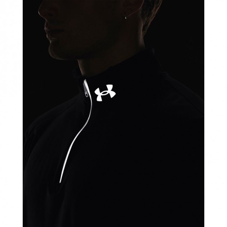 Męski longsleeve do biegania Under Armour UA Launch Pro 1/4 Zip - czarny