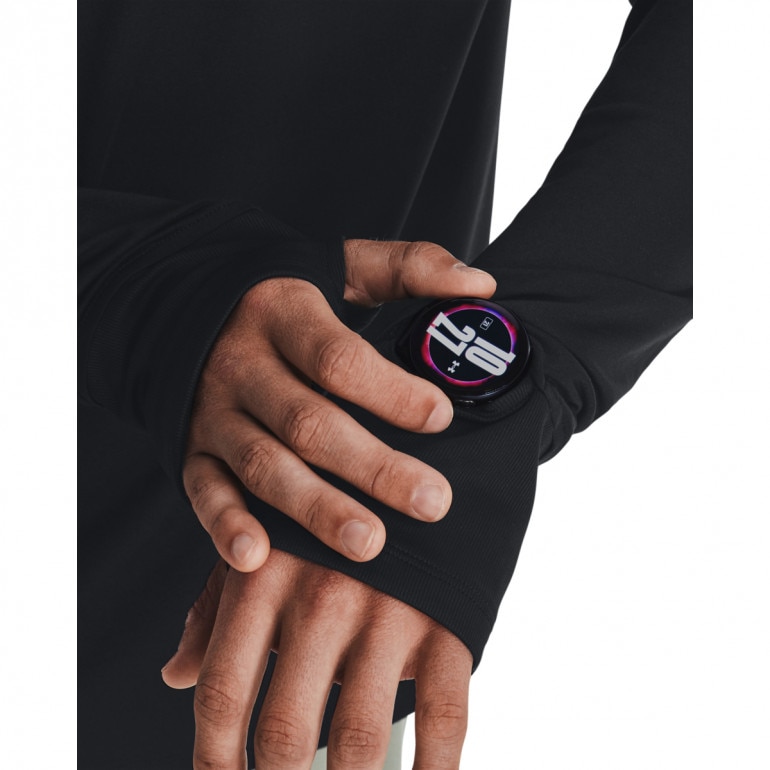 Męski longsleeve do biegania Under Armour UA Launch Pro 1/4 Zip - czarny