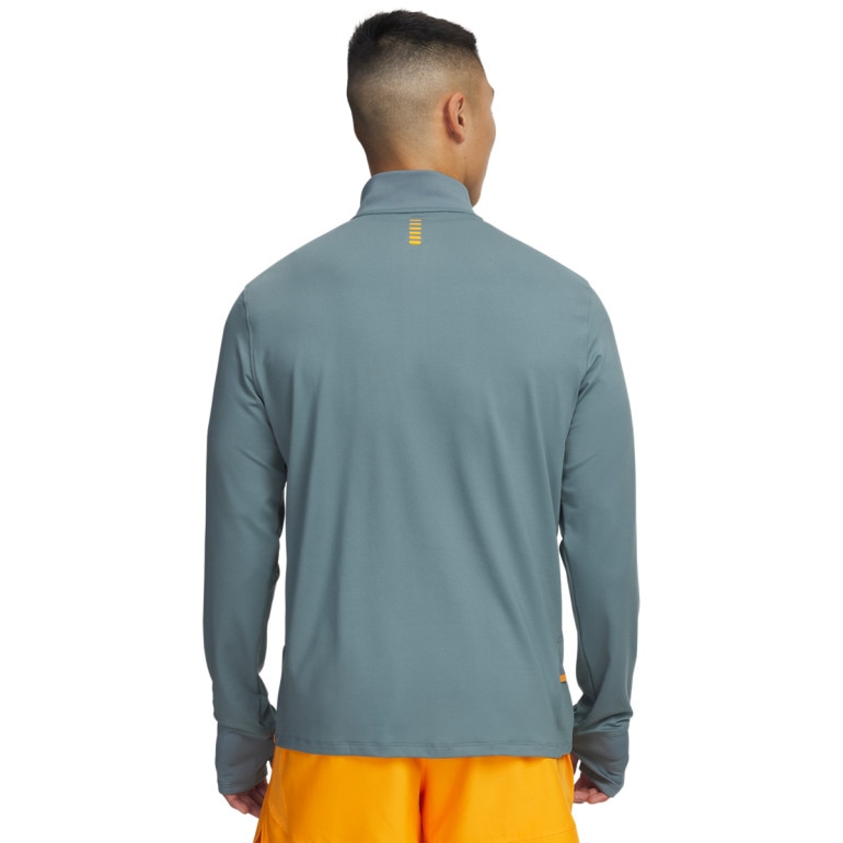 Męski longsleeve do biegania Under Armour UA Launch Pro 1/4 Zip - niebieski