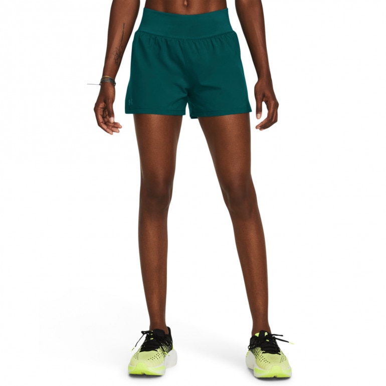 Damskie spodenki do biegania Under Armour UA Launch Pro 3'' Shorts - zielone