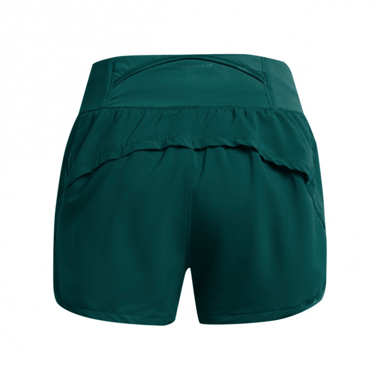 Damskie spodenki do biegania Under Armour UA Launch Pro 3'' Shorts - zielone
