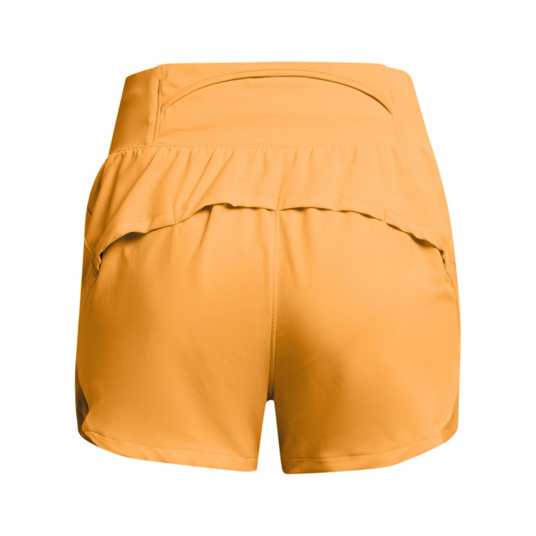 Damskie spodenki do biegania Under Armour UA Launch Pro 3'' Shorts - pomarańczowe