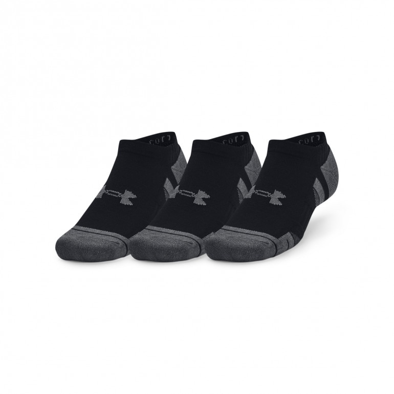 Skrpetki treningowe uniseks (3-pack) Under Armour UA Performance Cotton NS - czarne