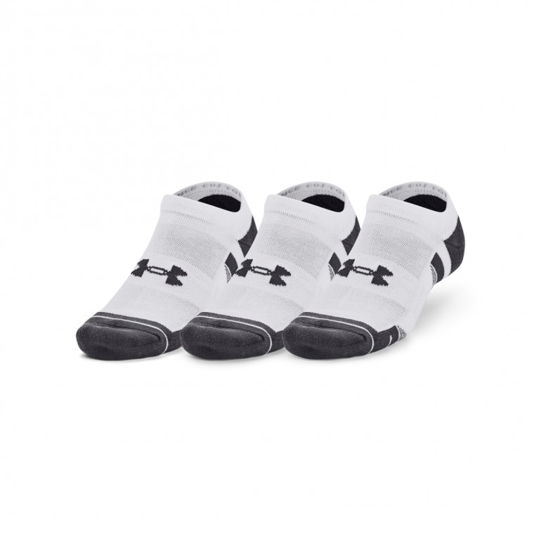 Skrpetki treningowe uniseks (3-pack) Under Armour UA Performance Cotton NS - białe