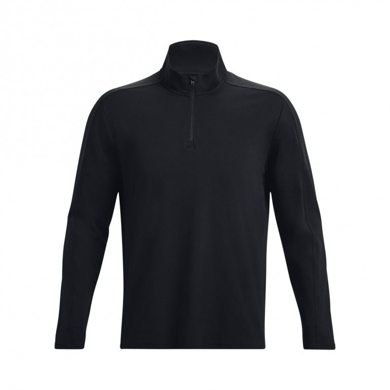 Męski longsleeve treningowy Under Armour UA Meridian 1/4 Zip - czarny