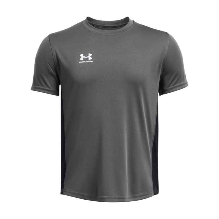 Chłopięca koszulka treningowa Under Armour UA B's Challenger Train SS - szara