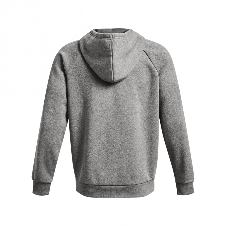 Męska bluza dresowa rozpinana z kapturem Under Armour UA Rival Fleece FZ Hoodie - szara