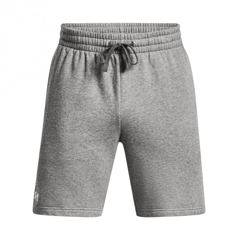 Męskie spodenki dresowe Under Armour UA Rival Fleece Shorts - szare