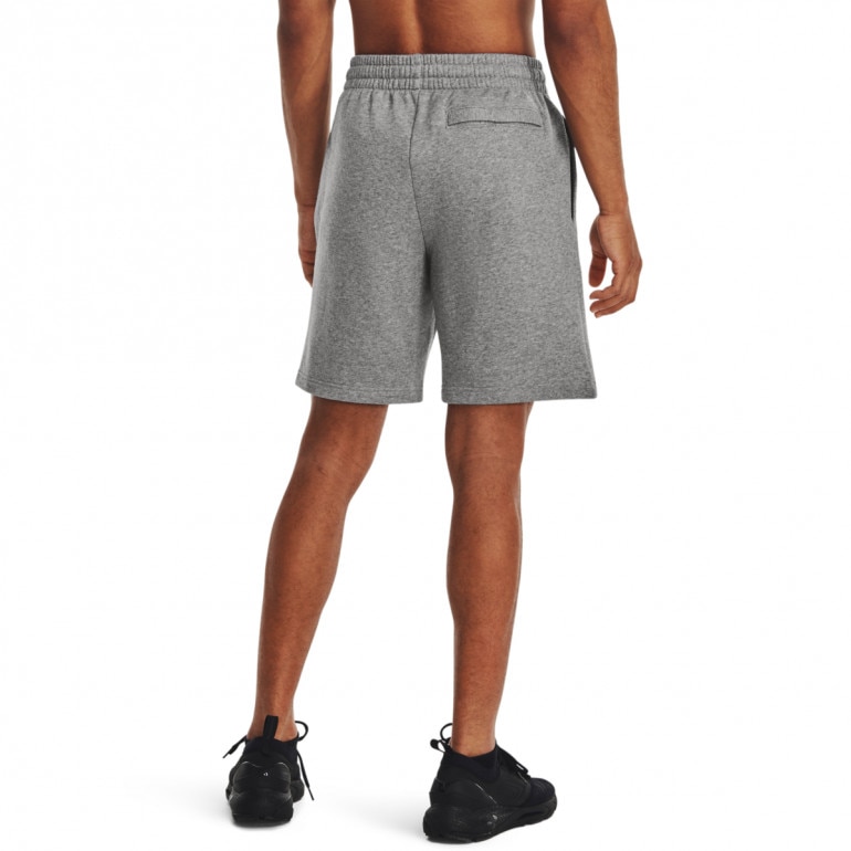 Męskie spodenki dresowe Under Armour UA Rival Fleece Shorts - szare