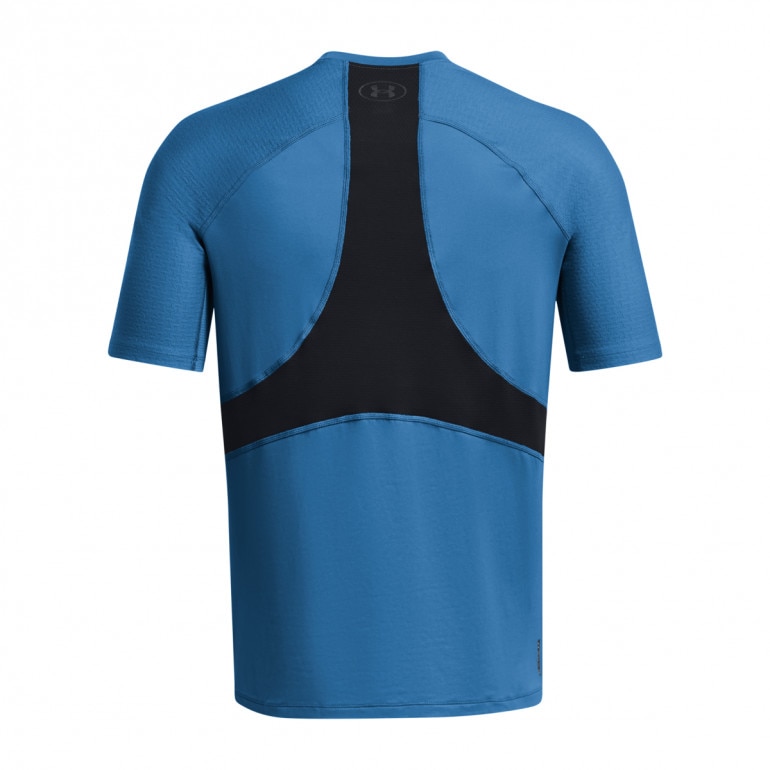 Męska koszulka treningowa Under Armour UA SmartForm Rush 2.0 SS Nov - niebieska