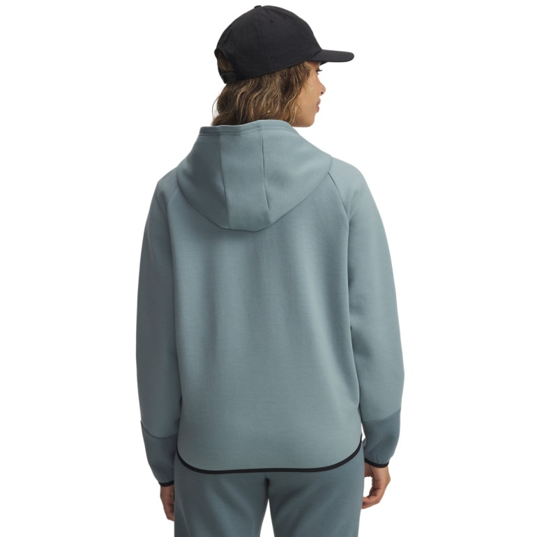 Damska bluza treningowa rozpinana z kapturem Under Armour Unstoppable Fleece FZ - niebieska