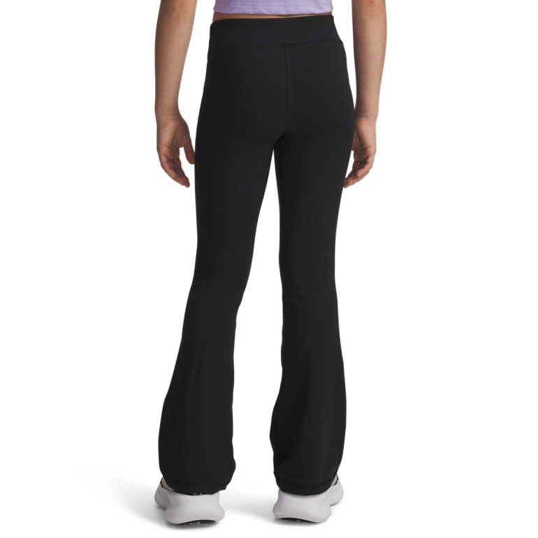 Dziewczęce spodnie treningowe Under Armour Motion Flare Pant - czarne