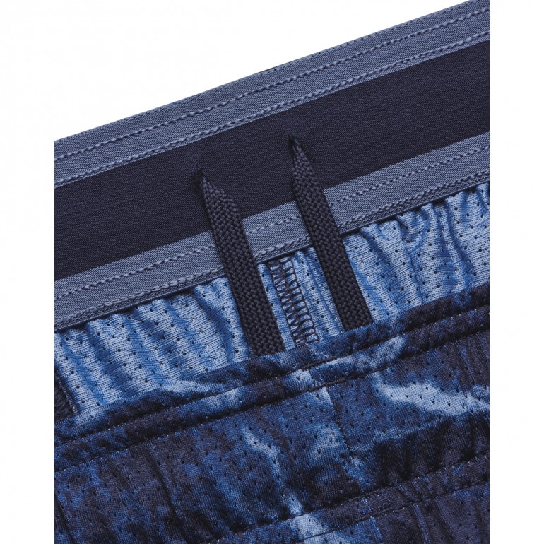 Męskie spodenki treningowe Under Armour Project Rock Mesh Shorts Pt - granatowe