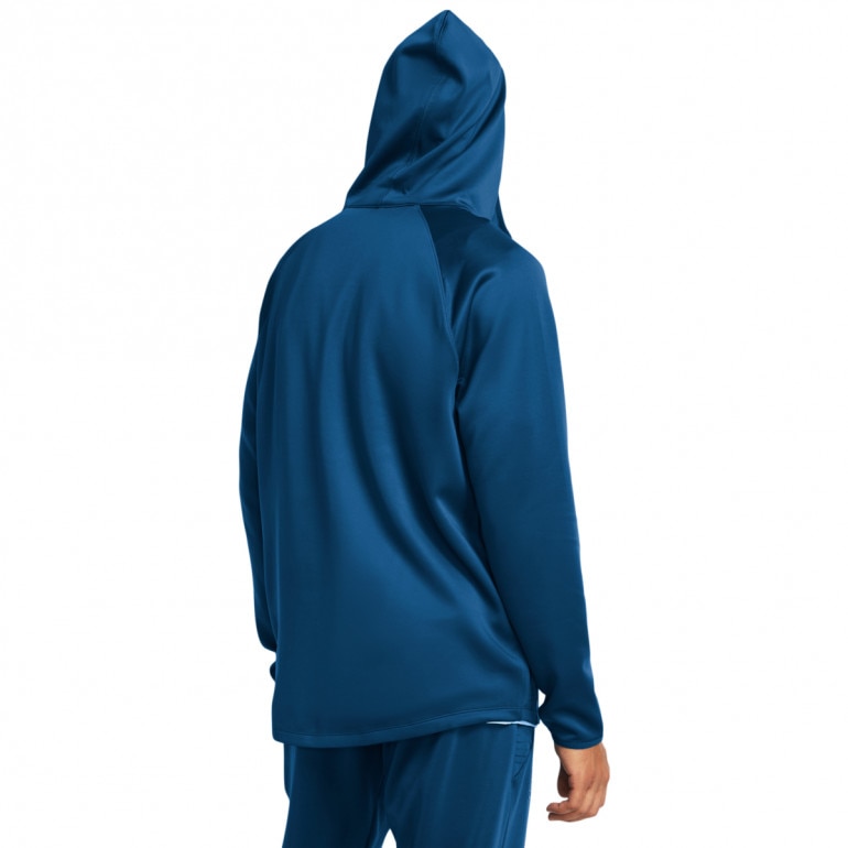 Męska bluza treningowa rozpinana z kapturem Under Armour Curry Playable Jacket - niebieska