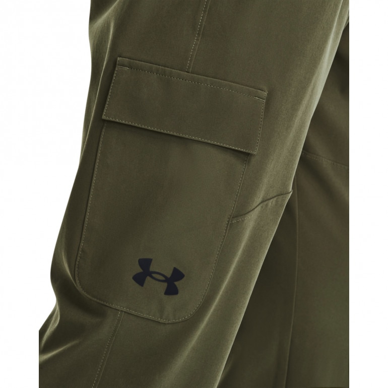 Męskie spodnie treningowe Under Armour UA Stretch Woven Cargo Pants - khaki