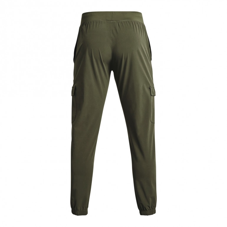 Męskie spodnie treningowe Under Armour UA Stretch Woven Cargo Pants - khaki