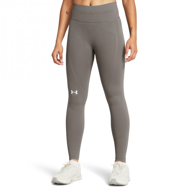 Damskie legginsy treningowe Under Armour UA Vanish Seamless Legging - szare