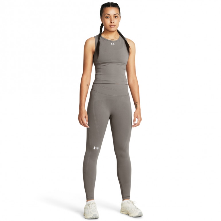 Damskie legginsy treningowe Under Armour UA Vanish Seamless Legging - szare