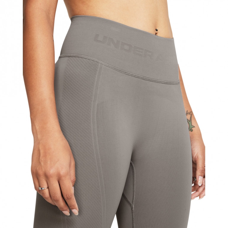 Damskie legginsy treningowe Under Armour UA Vanish Seamless Legging - szare