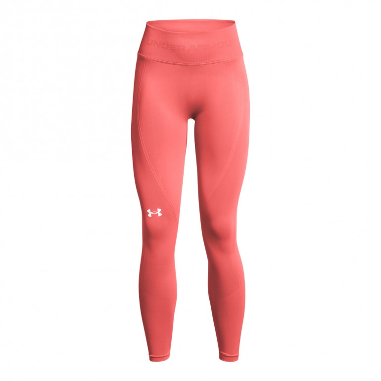 Damskie legginsy treningowe Under Armour UA Vanish Seamless Legging - łososiowe