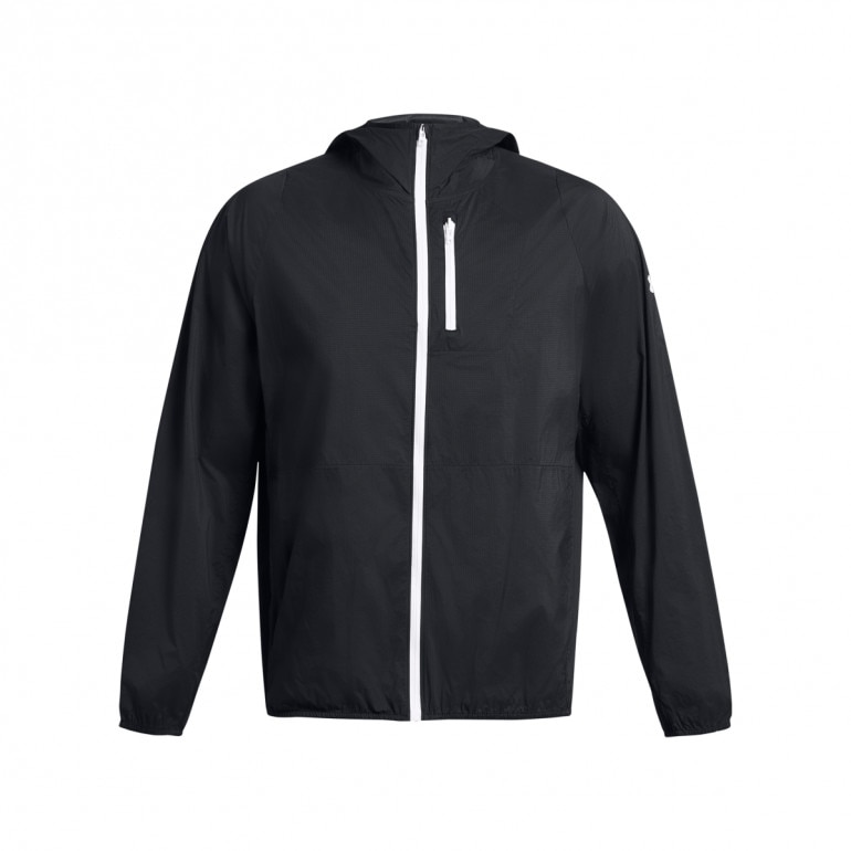 Męska kurtka do biegania Under Armour Launch Lightweight Jacket - czarna