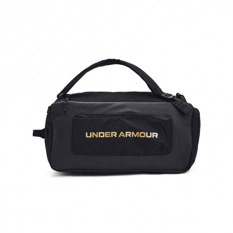 Torba treningowa uniseks 40 l Under Armour UA Contain Duo SM BP Duffle - czarna