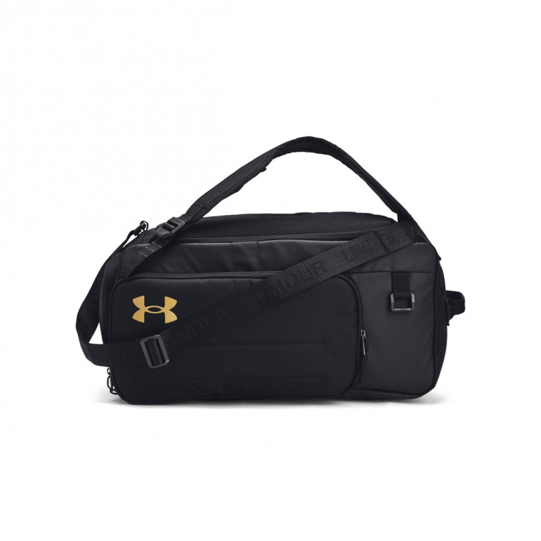 Torba treningowa uniseks 40 l Under Armour UA Contain Duo SM BP Duffle - czarna