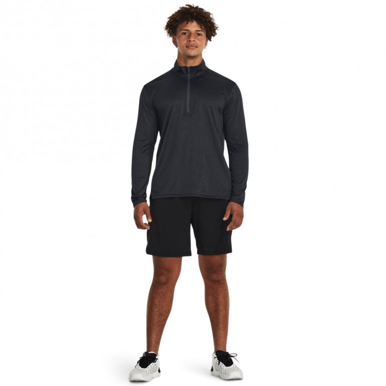Męski longsleeve treningowy Under Armour UA Tech Vent 1/2 Zip - czarny