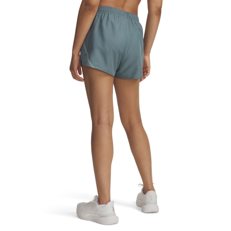 Damskie spodenki do biegania Under Armour UA Fly By 3'' Shorts - niebieskie