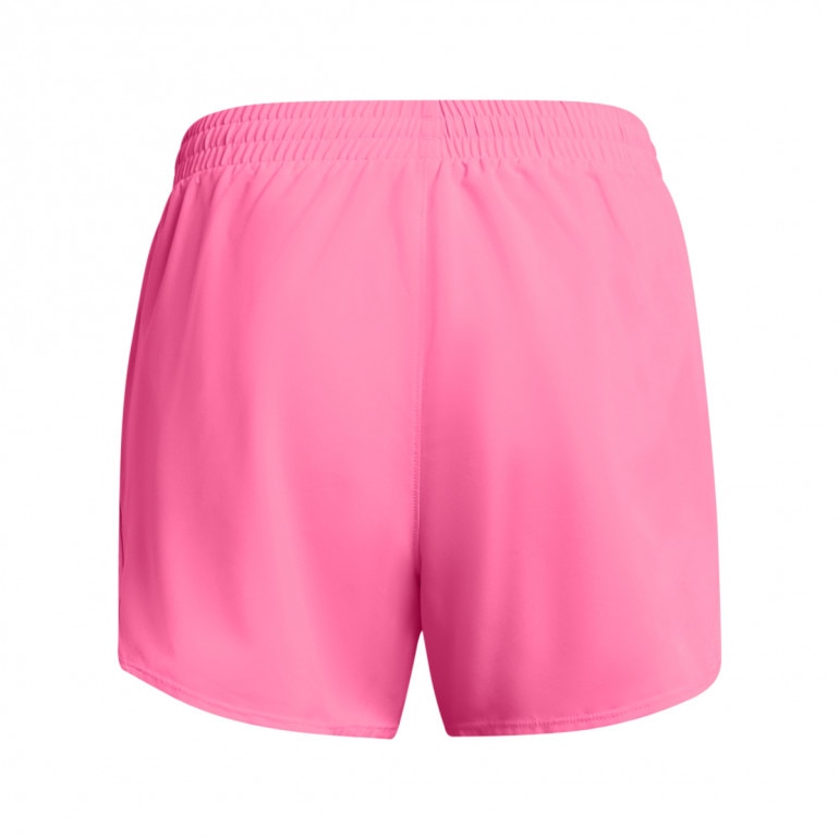 Damskie spodenki do biegania Under Armour UA Fly By 3'' Shorts - różowe