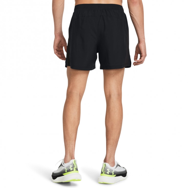 Męskie spodenki do biegania Under Armour UA Launch 5'' Short - czarne