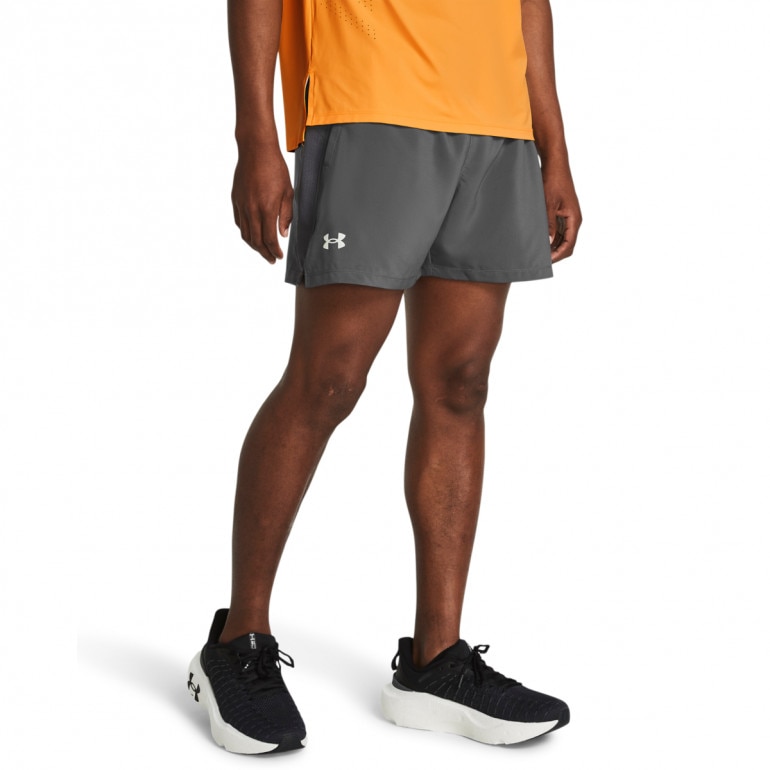 Męskie spodenki do biegania Under Armour UA Launch 5'' Short - szare