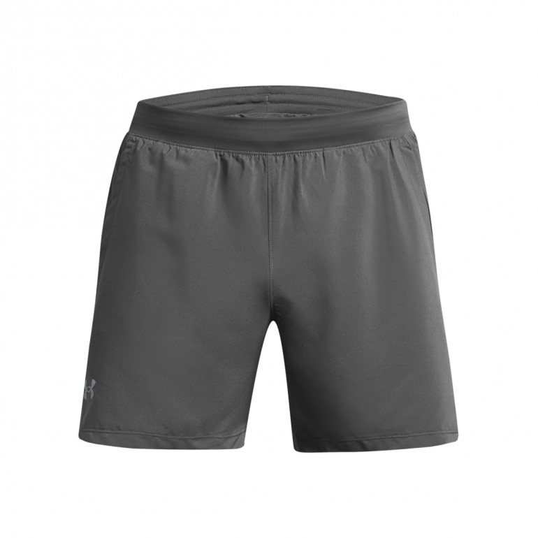 Męskie spodenki do biegania Under Armour UA Launch 5'' Short - szare