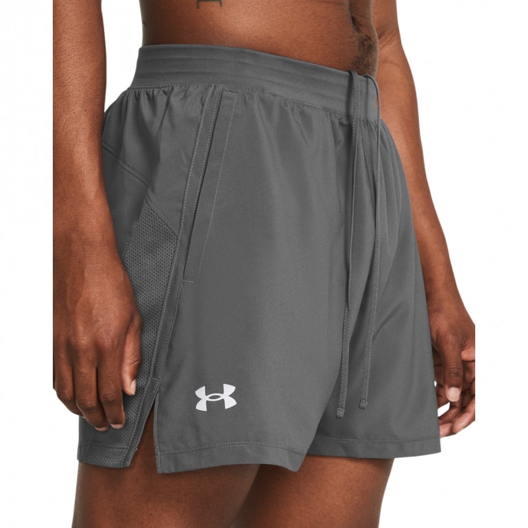 Męskie spodenki do biegania Under Armour UA Launch 5'' Short - szare