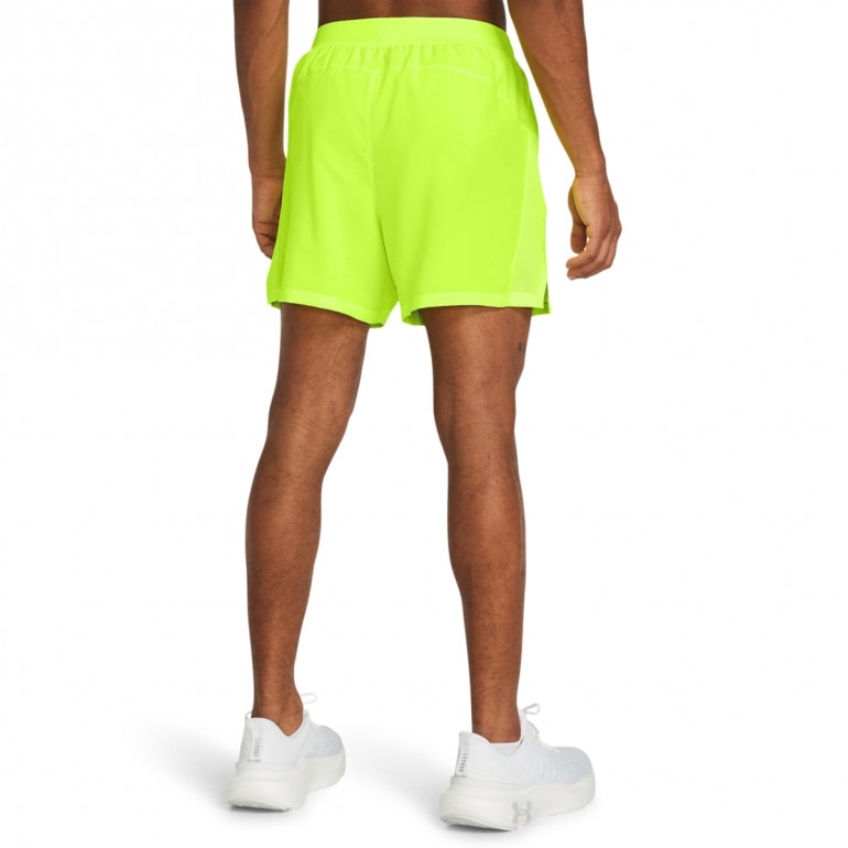 Męskie spodenki do biegania Under Armour UA Launch 5'' Short - zielone 