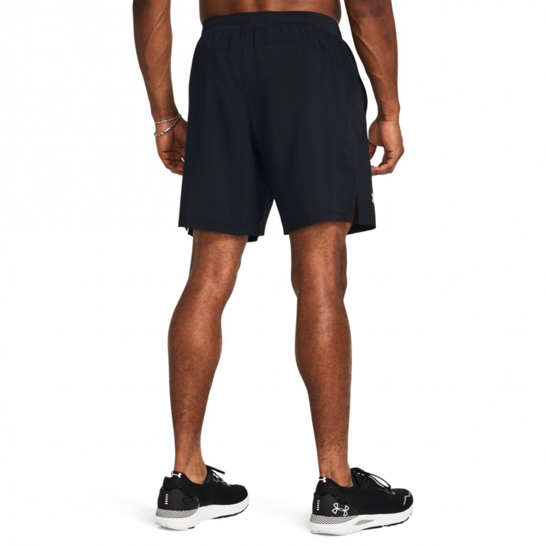 Męskie spodenki do biegania Under Armour UA Launch 7'' Short - czarne