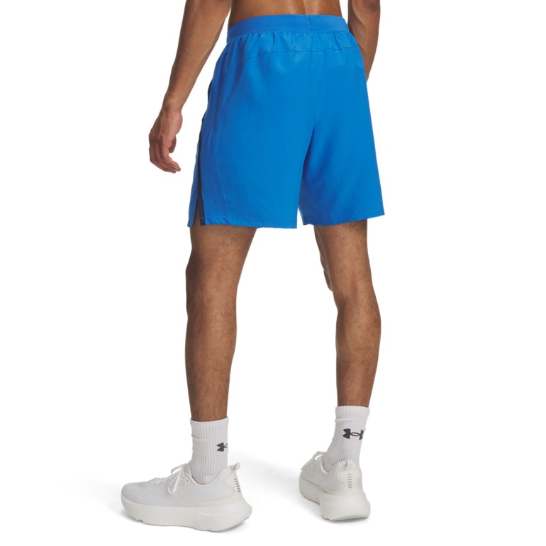 Męskie spodenki do biegania Under Armour UA Launch 7'' Short - niebieskie