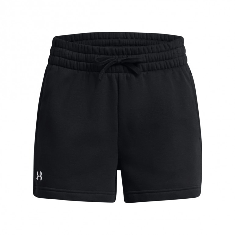 Damskie spodenki dresowe Under Armour Rival Fleece Short - czarne