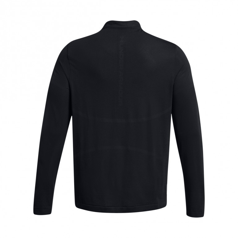 Męski longsleeve treningowy Under Armour Vanish Elite Seamless 1/4 Zip - czarny